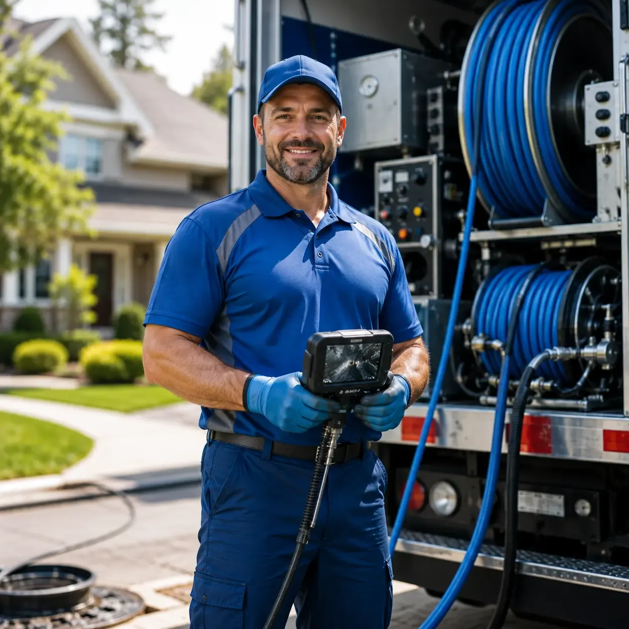 Local outdoor drain cleaning specialists in Woodhull, IL